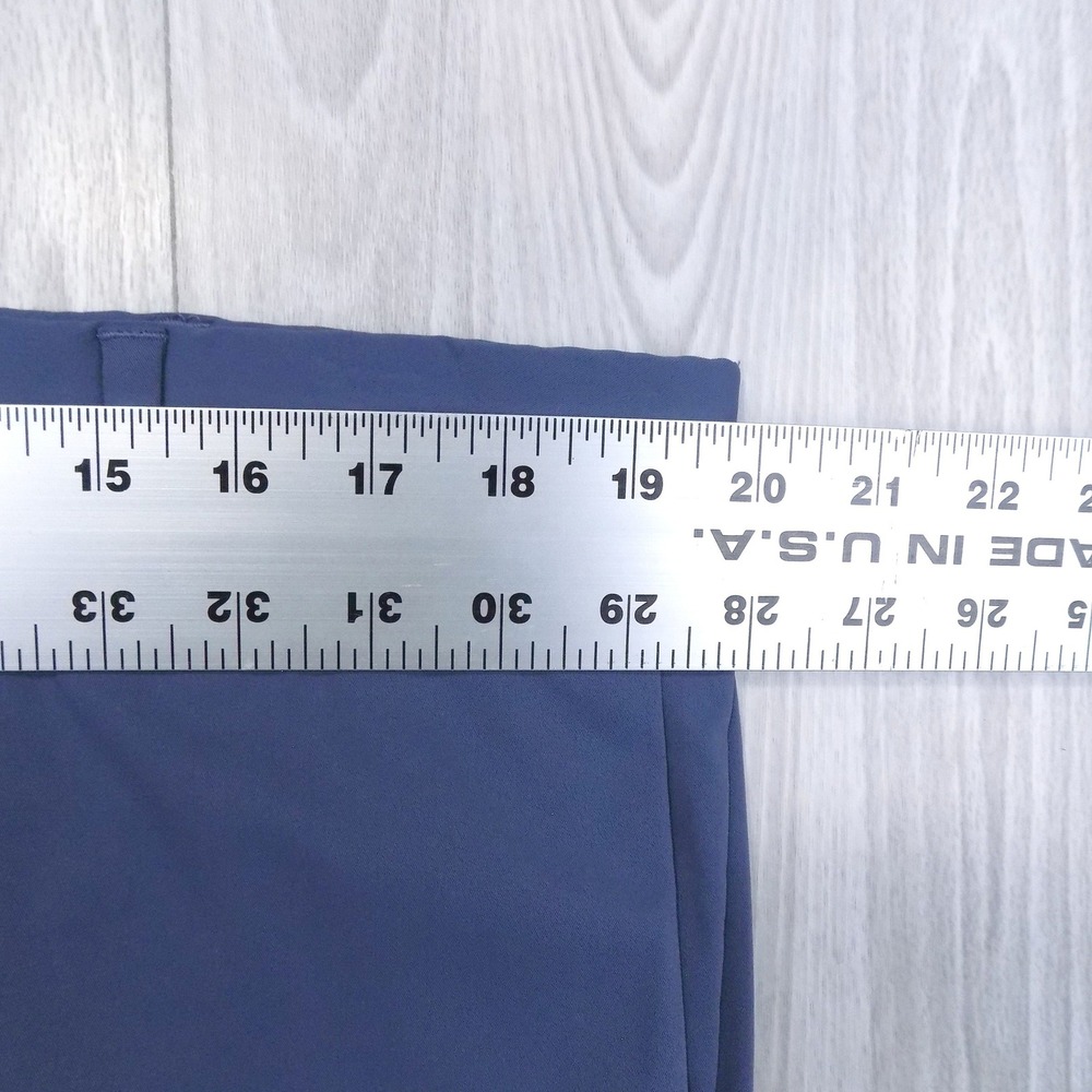 Peter Millar Crown Crafted Pants Mens 38x32 Blue Performance Stretch Luxury - Picture 6 of 9